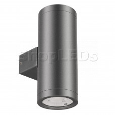 Светильник LGD-RAY-WALL-TWIN-R65-2x9W Warm3000 (GR, 23 deg, 230V) (Arlight, IP65 Металл, 3 года)